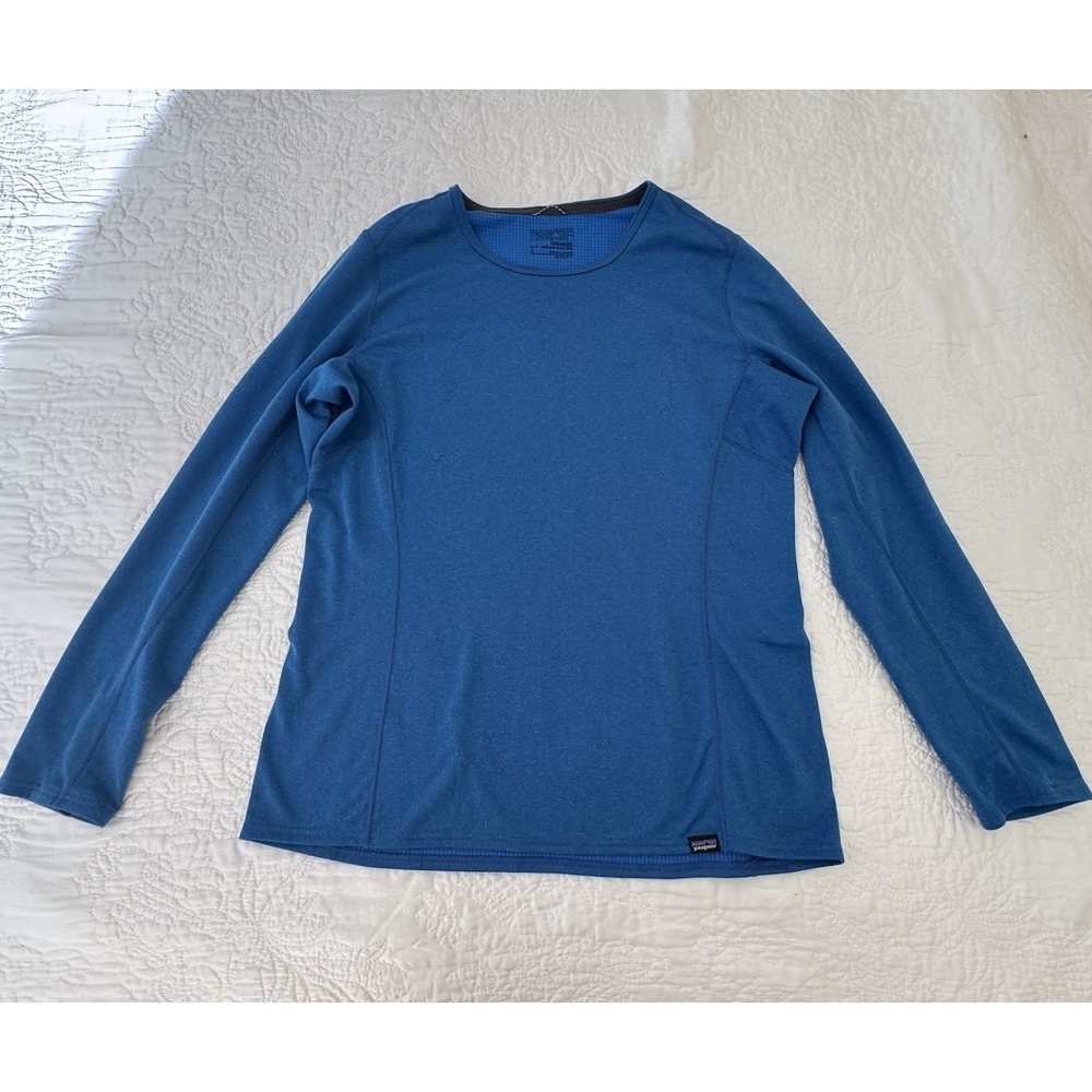Patagonia Women's Blue Midweight Capilene Baselayer Polartec Size L